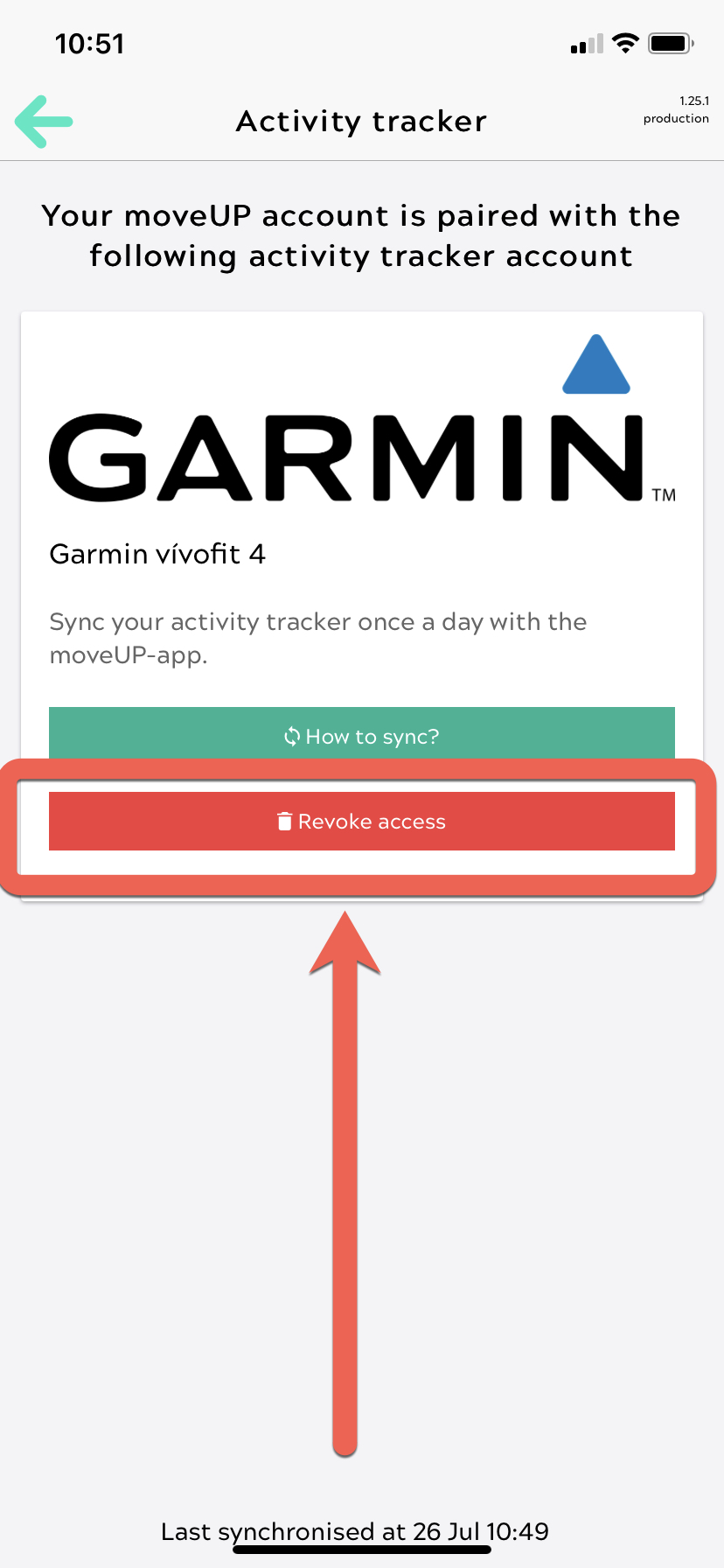 How to reset the activity tracker (Garmin Vivofit 4) Support orthopedics moveUP